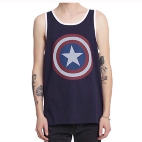 👀 Captain America Tank - Picture 3 of 5